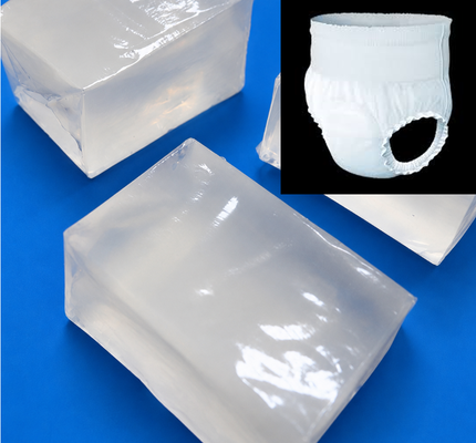 Hot Melt PSA Adhesive for Adult Diaper Side Tape and Elastic Bonding